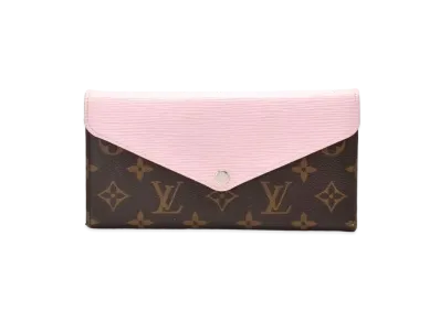 Louis Vuitton Marie-Lou Long Wallet Monogram "Rose Crair"