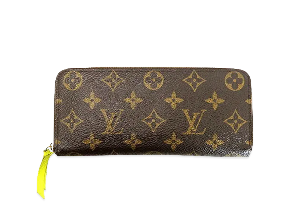 Louis Vuitton Clemence Wallet Monogram "Mimosa"