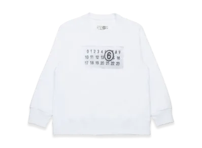 MM6 Maison Margiela Kids Sweatshirt "White"