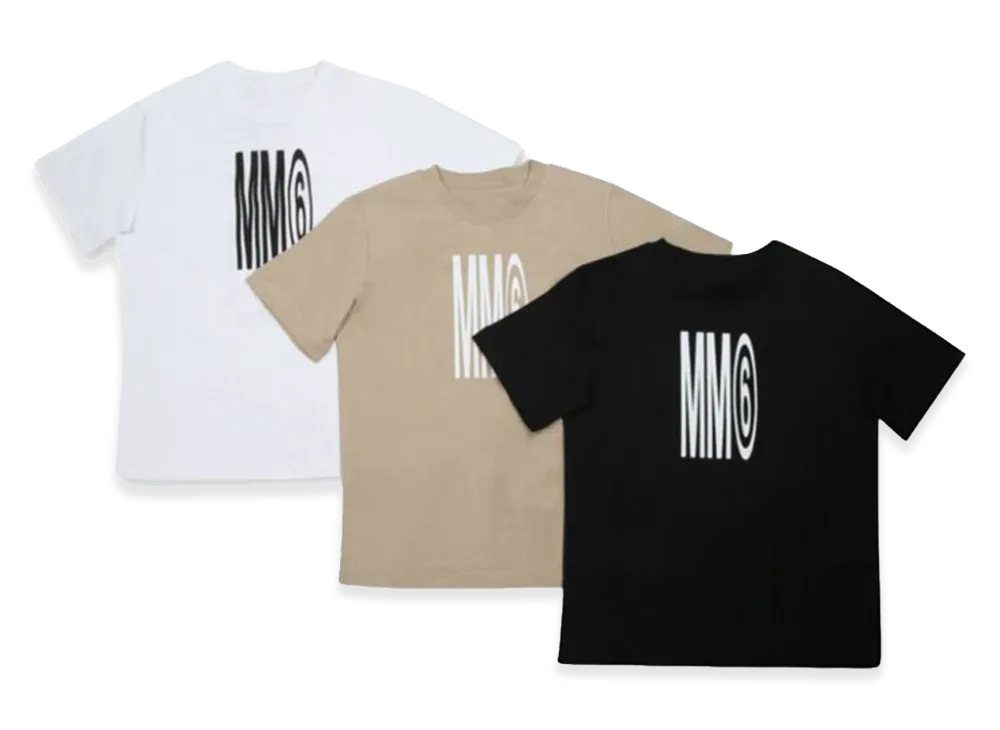 MM6 Maison Margiela Kids Pack Three T-Shirts "Multi"