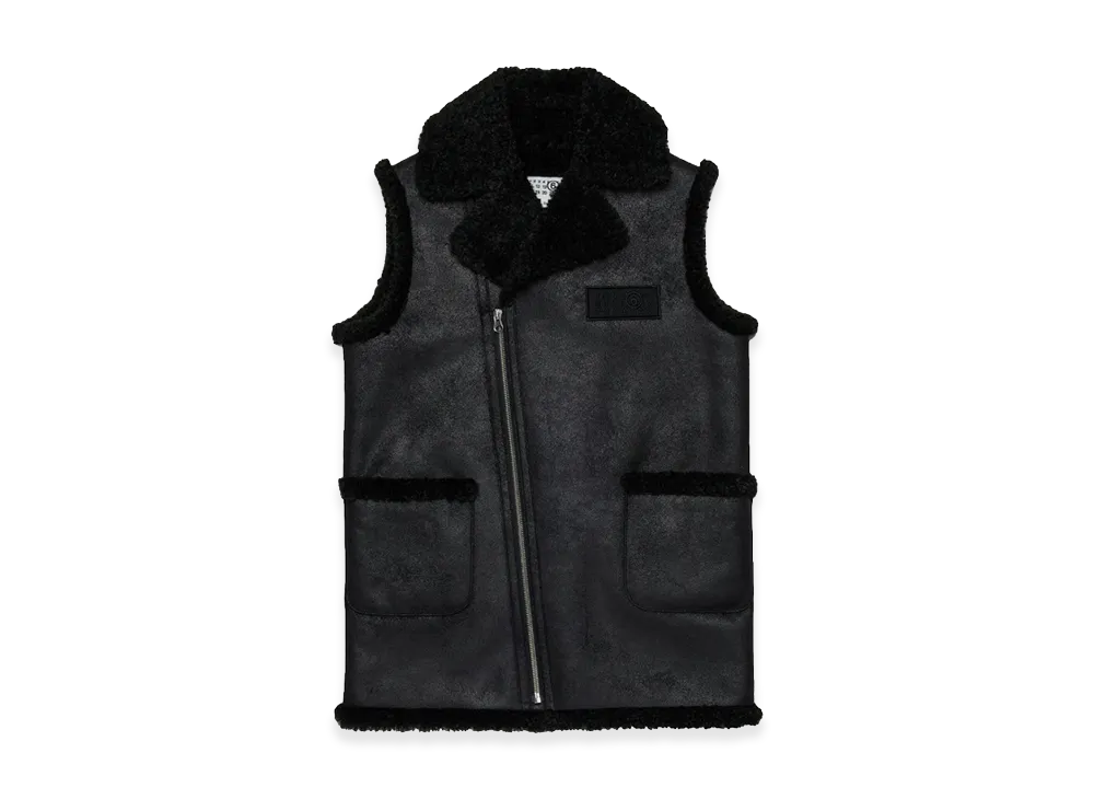 MM6 Maison Margiela Kids Jacket With Logo "Black"