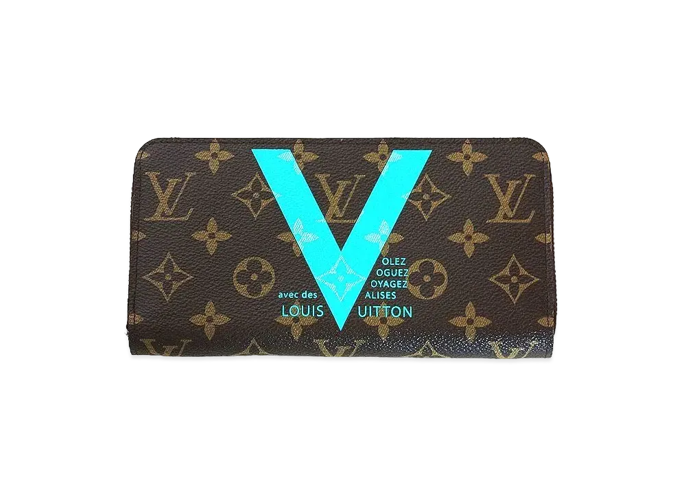 Louis Vuitton Zippy Wallet Monogram "Turquoise"