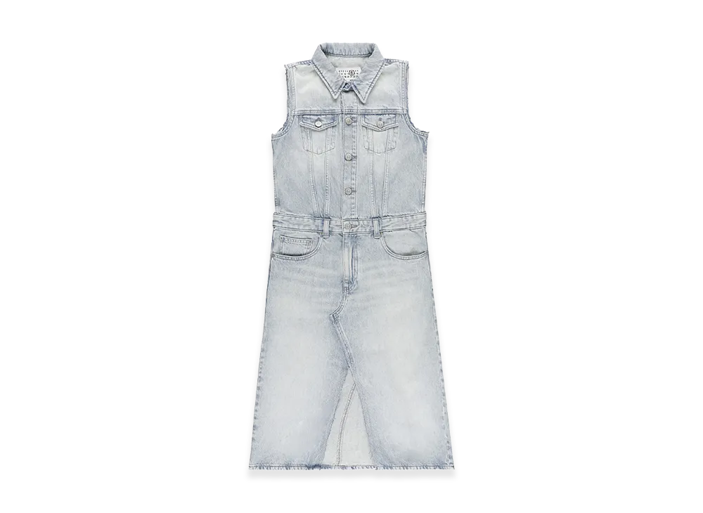 MM6 Maison Margiela Kids Dresses "Blue"