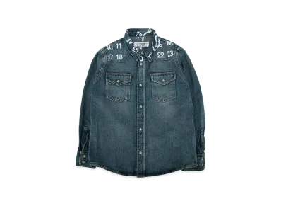 MM6 Maison Margiela Kids Denim Shirts "Blue"