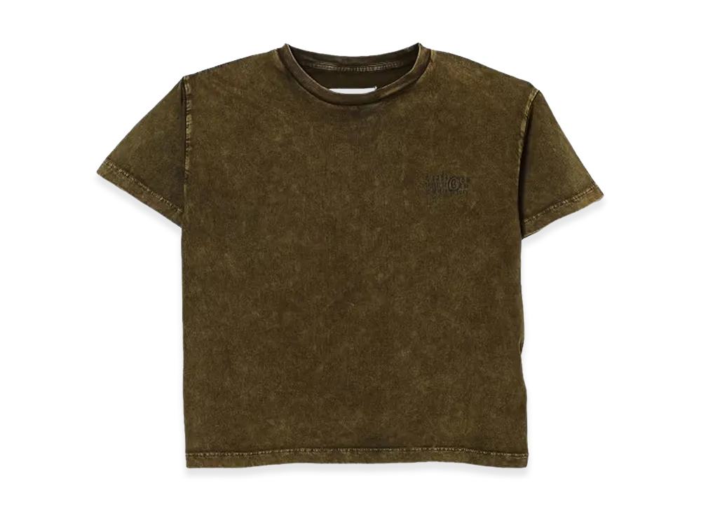 MM6 Maison Margiela T-Shirt With Logo "Green"