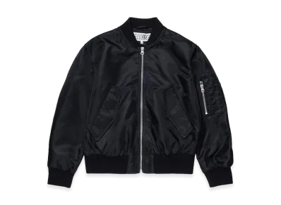 MM6 Maison Margiela Bomber Jacket With Zip "Black"