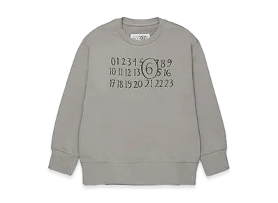 MM6 Maison Margiela Sweatshirt With Logo "Gray"