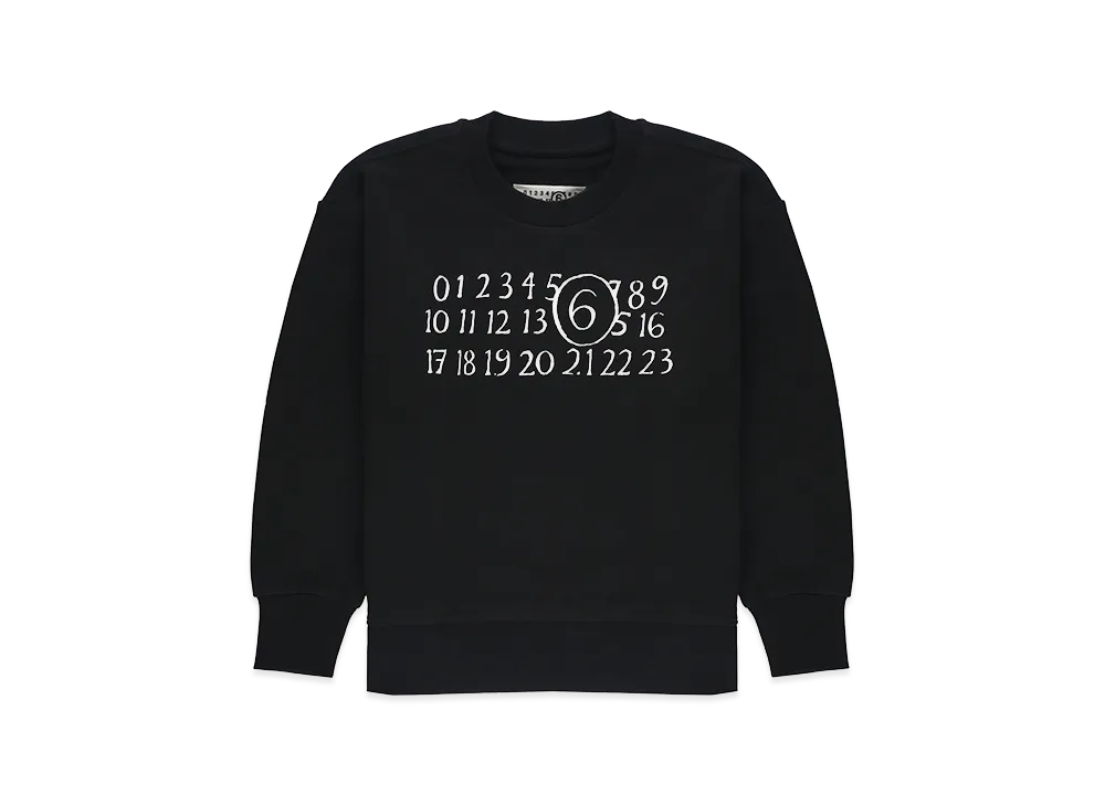 MM6 Maison Margiela Kids Sweatshirt "Black"