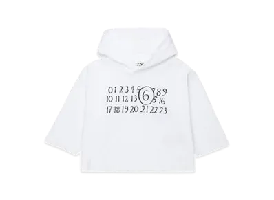 MM6 Maison Margiela Kids Sweaters "White"