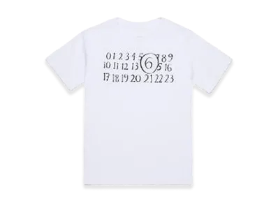 MM6 Maison Margiela T-Shirt With Logo "White"