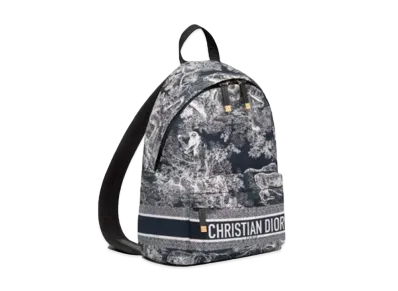 Dior Small Diortravel Backpack "Blue"