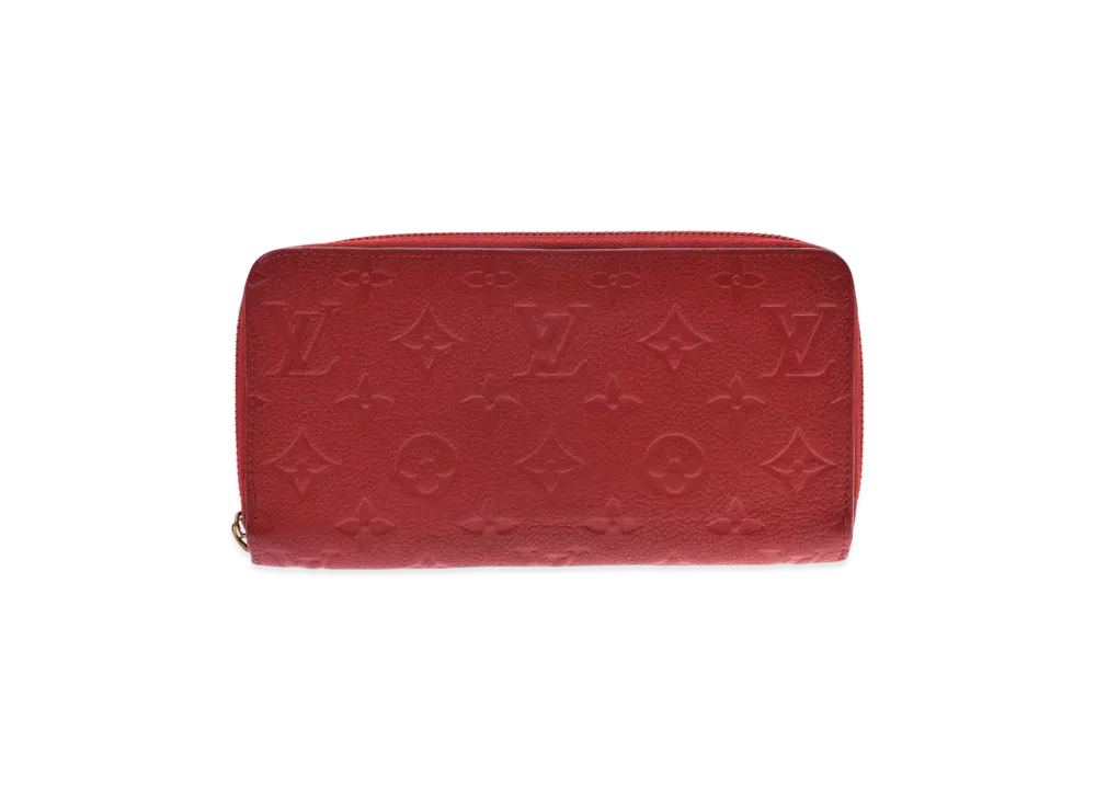 Louis Vuitton Zippy Wallet Monogram Empreinte "Cerise"