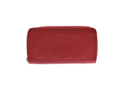 Louis Vuitton Zippy Wallet Monogram Empreinte "Cerise"