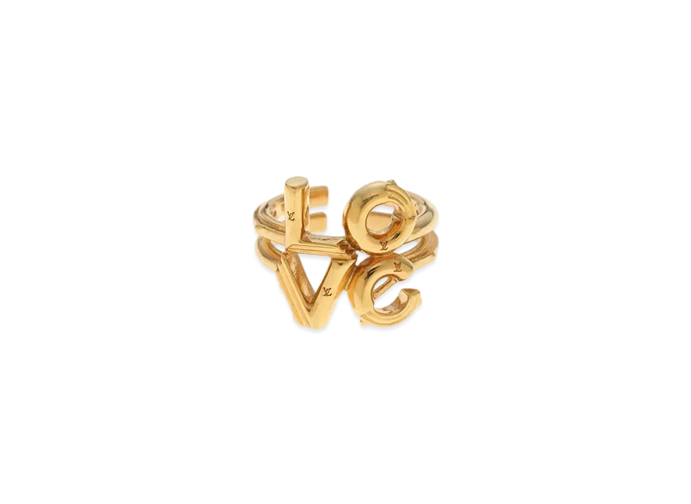 Louis Vuitton LV&ME LOVE Ring "Gold"