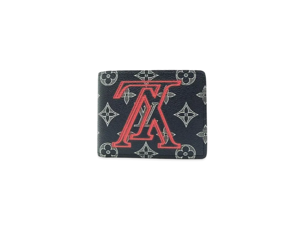 Louis Vuitton Multiple Wallet Monogram Ink Upside Down