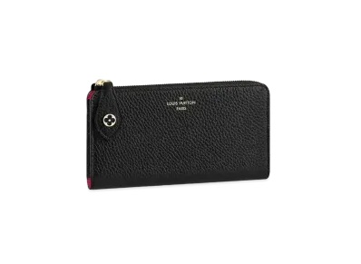 Louis Vuitton Comete Wallet Taurillon Leather "Noir"
