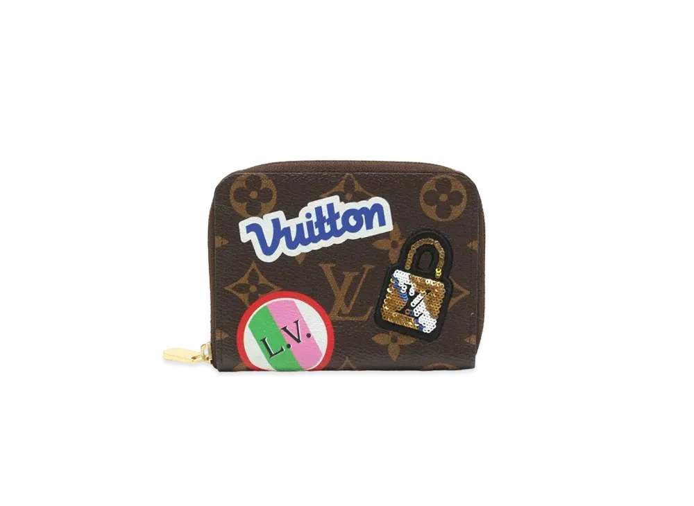 Louis Vuitton Zippy Coin Purse Monogram Patches