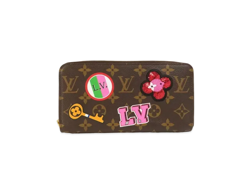 Louis Vuitton Zippy Wallet Monogram Patches