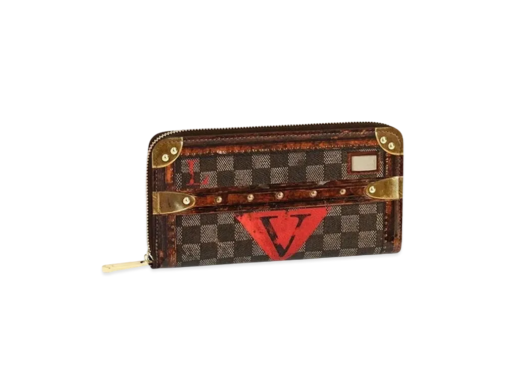 Louis Vuitton Zippy Wallet Transformed Damier