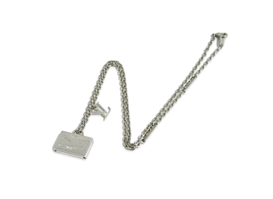 Louis Vuitton LV Aloha Case Necklace "Silver"