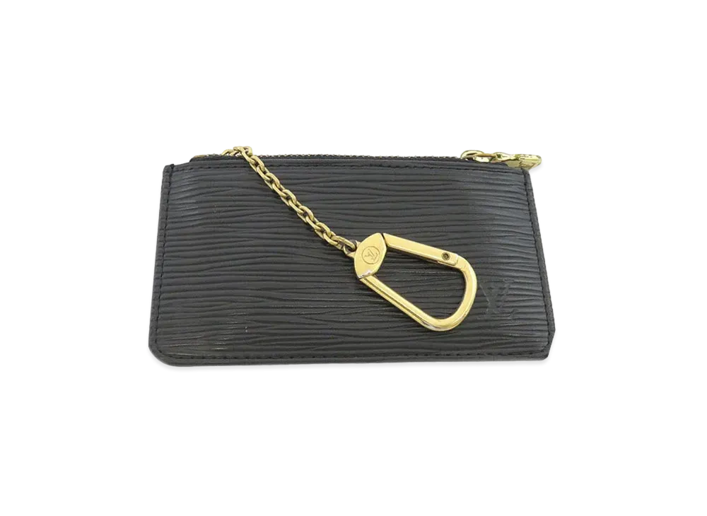 Louis Vuitton Key Pouch Epi "Noir"