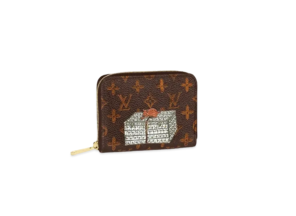 Louis Vuitton Zippy Coin Purse Monogram Catogram