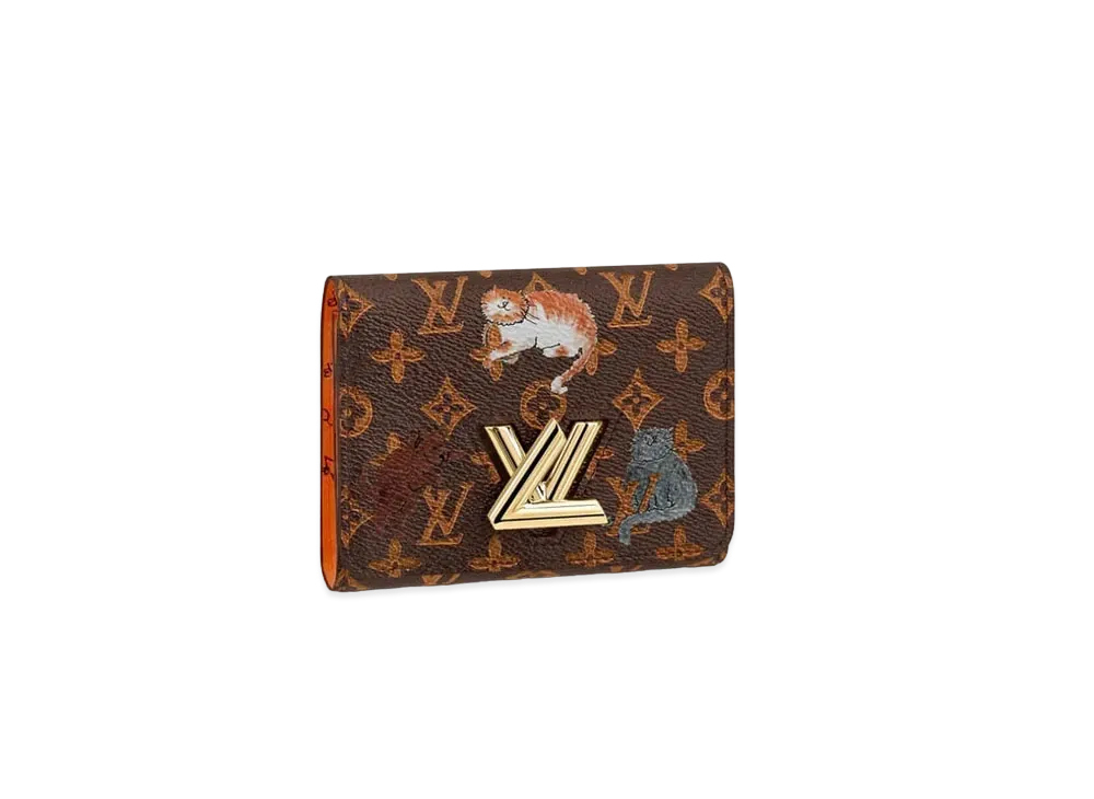 Louis Vuitton Twist Compact Wallet Monogram Catogram