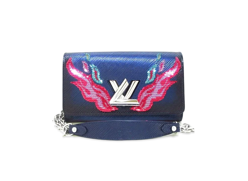 Louis Vuitton Twist Chain Wallet Sequins Epi