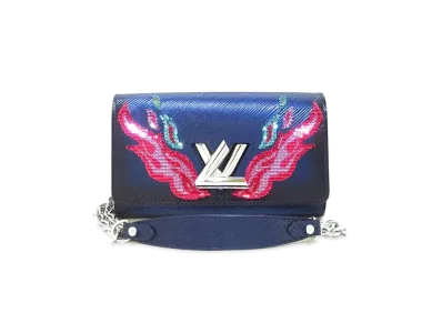 Louis Vuitton Twist Chain Wallet Sequins Epi