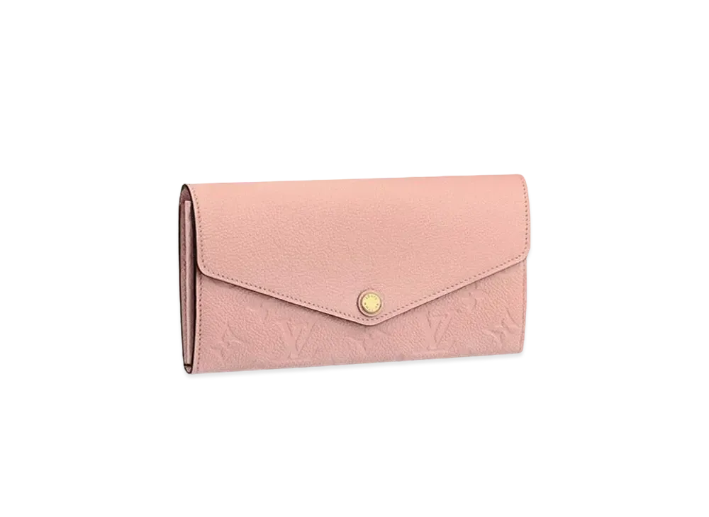 Louis Vuitton Sarah Wallet Monogram Empreinte "Rose Poodle"
