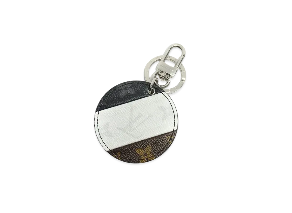 Louis Vuitton Illustre Bag Charm and Key Holder Monogram Eclipse