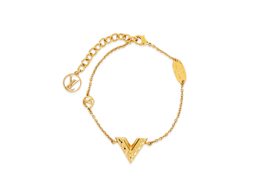 Louis Vuitton Essential V Bracelet "Gold"