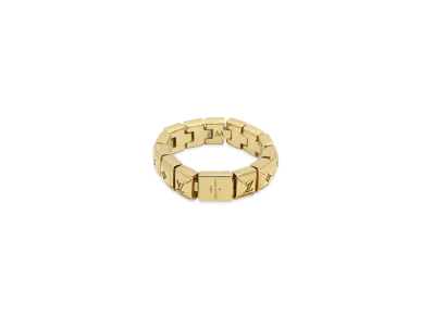 Louis Vuitton Nanogram Tennis Ring "Gold"
