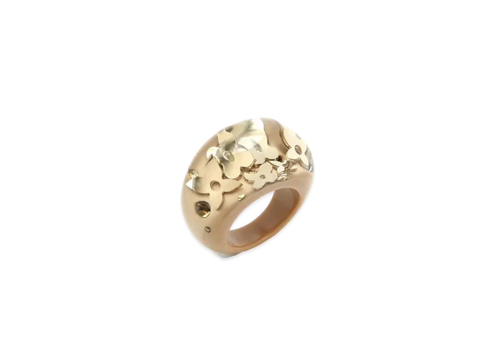 Louis Vuitton Unclusion Ring "Crystal/Gold"