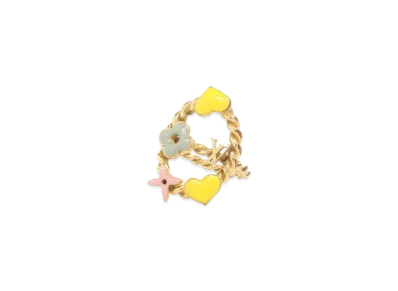 Louis Vuitton Sweet Monogram Ring "Gold/Multicolor"