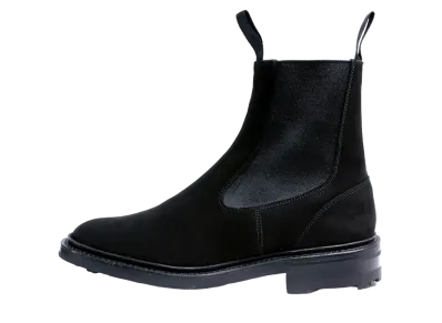 Tricker’s Side Gore Boots 5402R Hydro Nubuck "Black" M6551 Ridgeway Sole