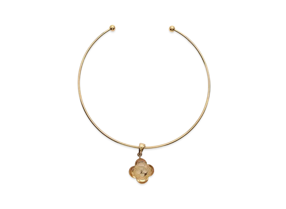 Louis Vuitton Arafori Necklace "Gold"