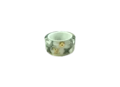 Louis Vuitton Farandole Monogram Flower Ring "Gris"