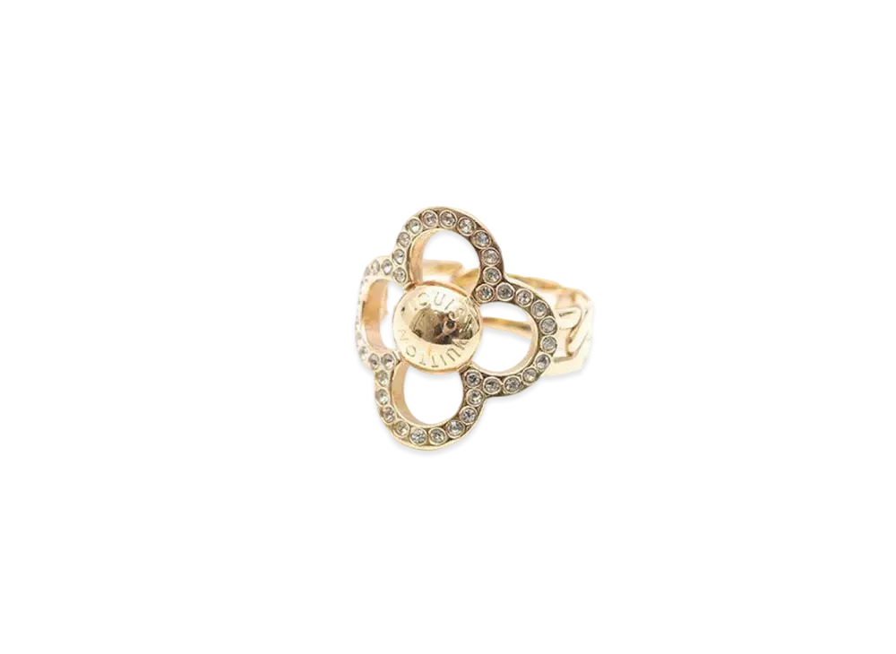 Louis Vuitton Flower Power Ring "Gold"