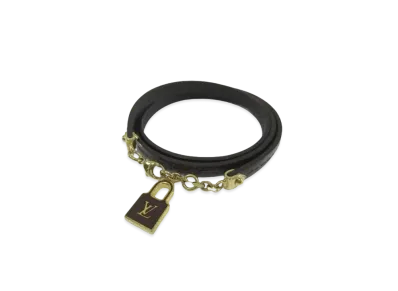 Louis Vuitton Commit Vernis Padlock Bracelet "Amarant"