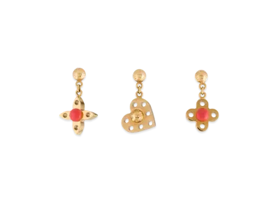 Louis Vuitton Hide And Seek Earrings "Gold"