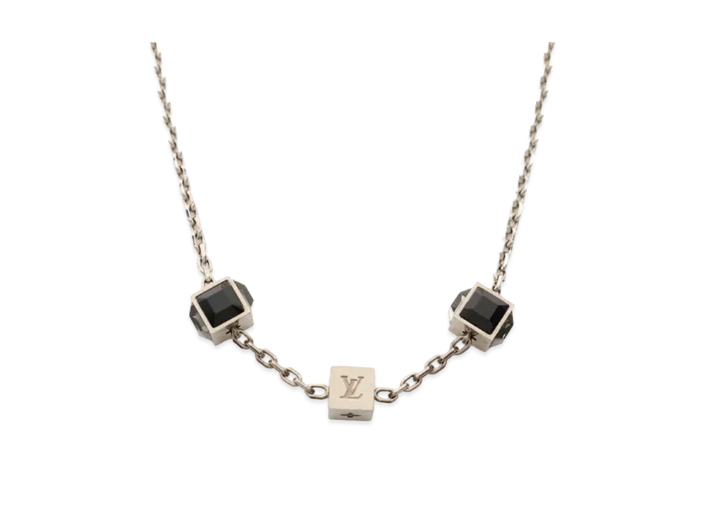 Louis Vuitton Gambling Necklace "Black"