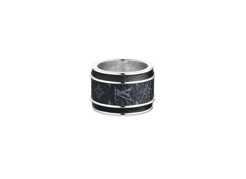 Louis Vuitton Monogram Eclipse Ring