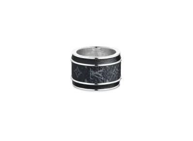 Louis Vuitton Monogram Eclipse Ring