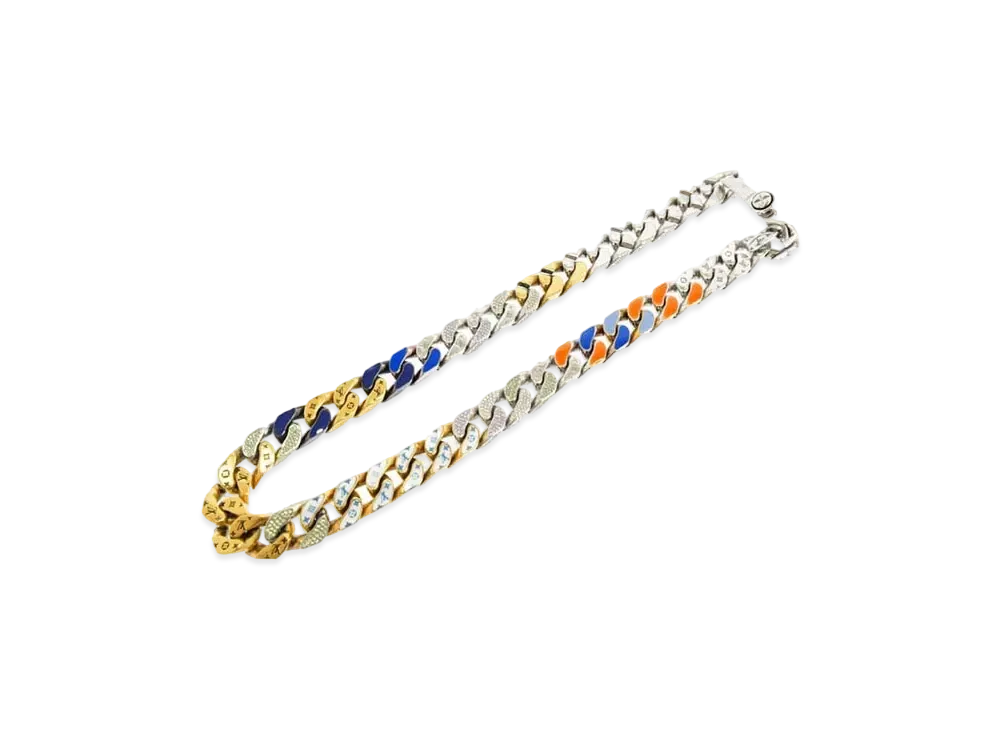 Louis Vuitton Chain Links Necklace "Multicolor"