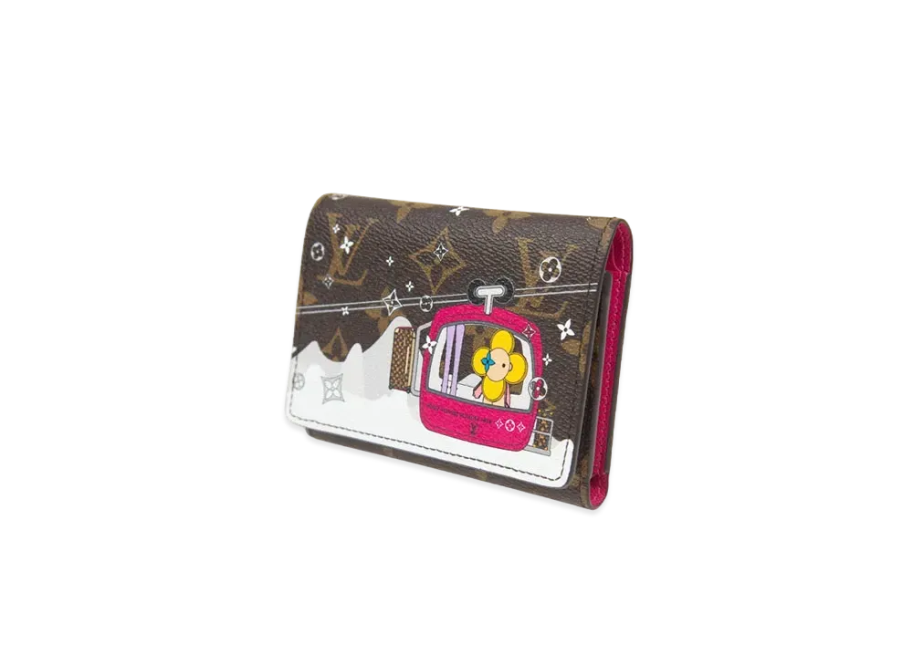 Louis Vuitton Victorine Wallet Vivienne Monogram "Fuchsia"