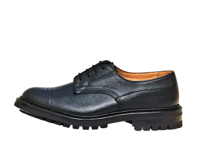Tricker’s Matlock 4497S Scotch Grain "Black" M6896 Commando Sole