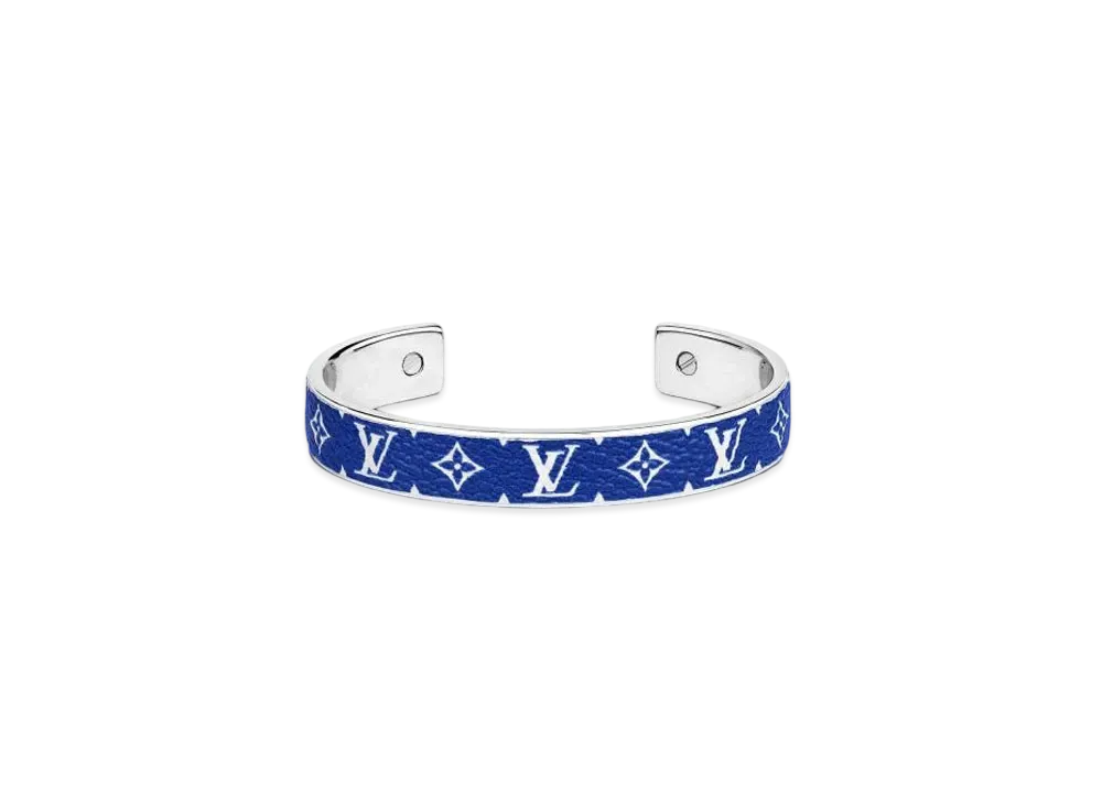 Louis Vuitton Wild LV Jonc Bracelet Monogram "Blue"