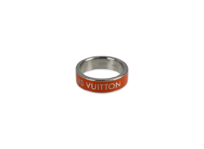 Louis Vuitton LV Inclusion Ring "Silver/Orange"