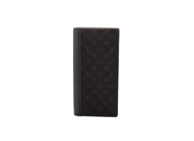 Louis Vuitton Brazza Wallet Monogram Eclipse Patchwork